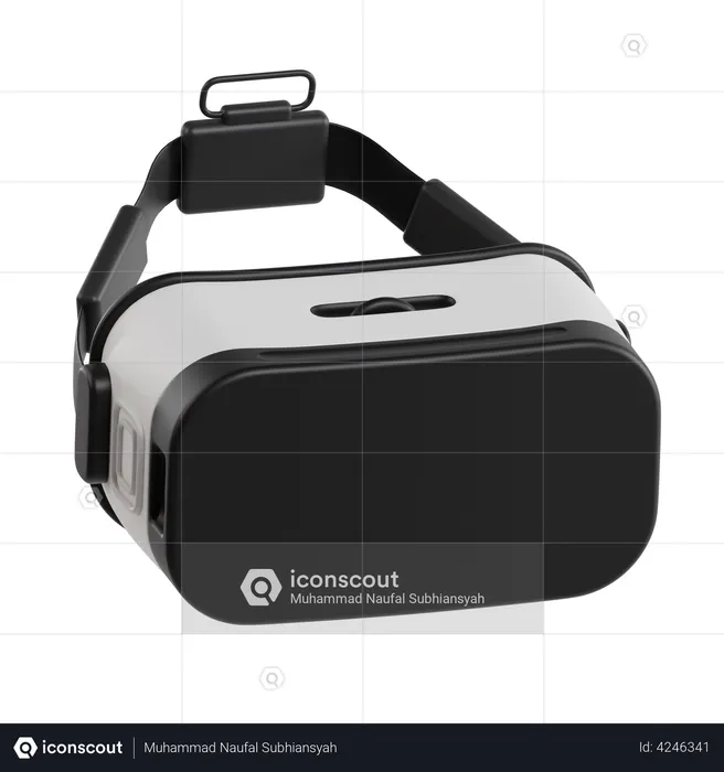 VR Box  3D Illustration