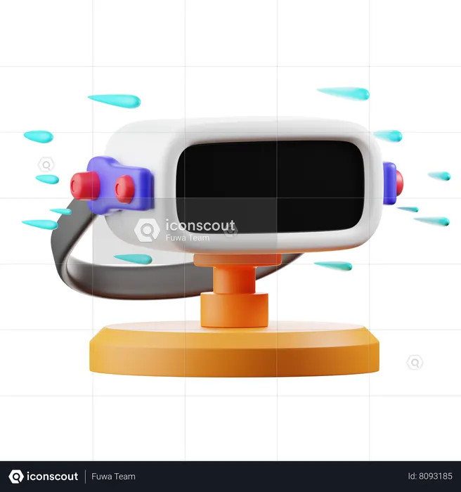 Vr Box  3D Icon