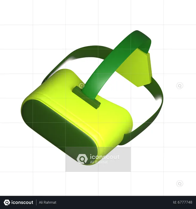 VR-Brille  3D Icon