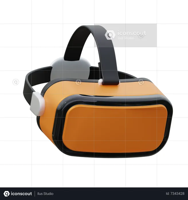 Caja de realidad virtual  3D Icon