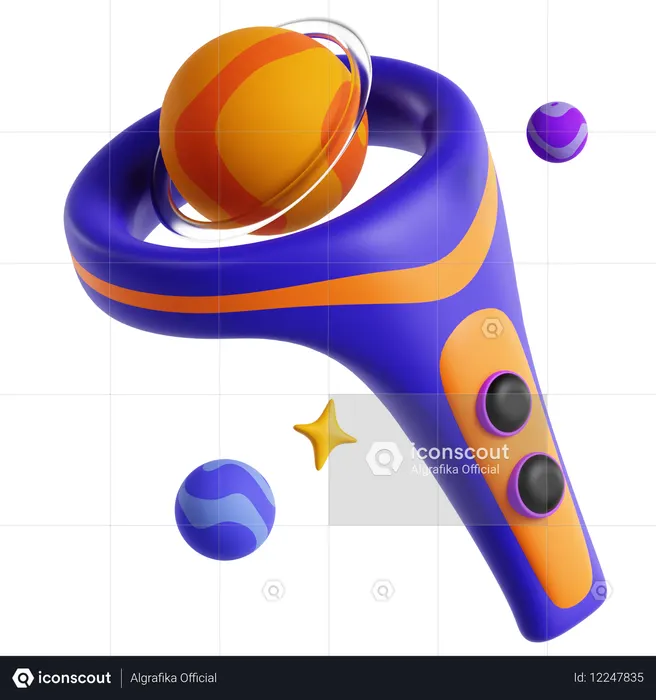 VR 게임  3D Icon