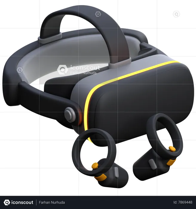 Vr Gaming  3D Icon