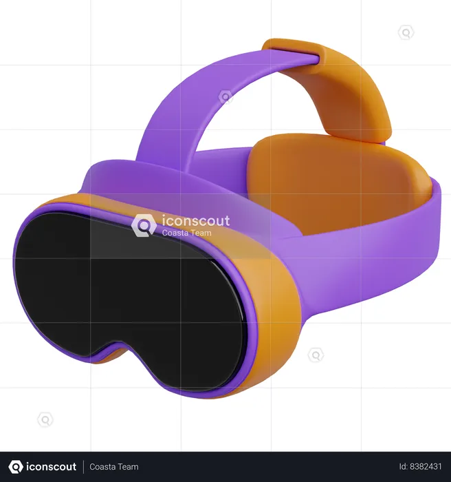 Vr Glass  3D Icon