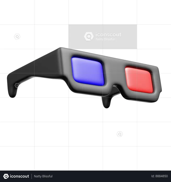 VR glasses  3D Icon