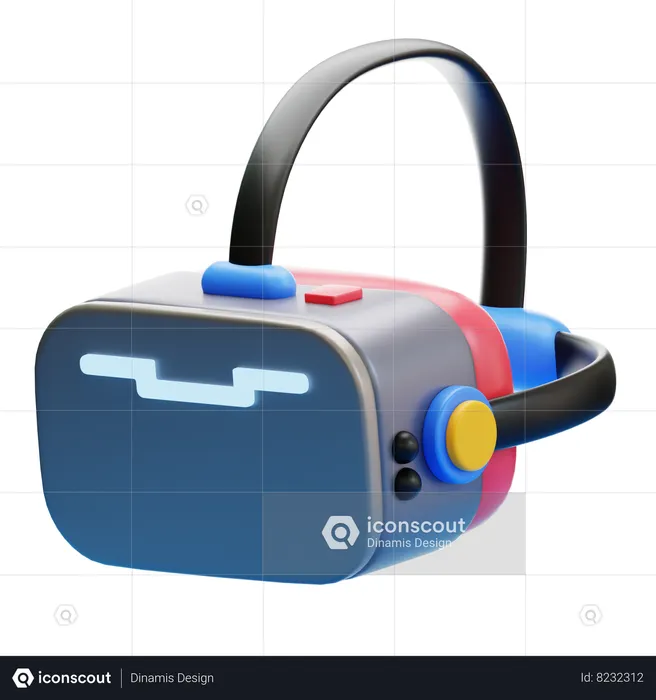 Vr Glasses  3D Icon