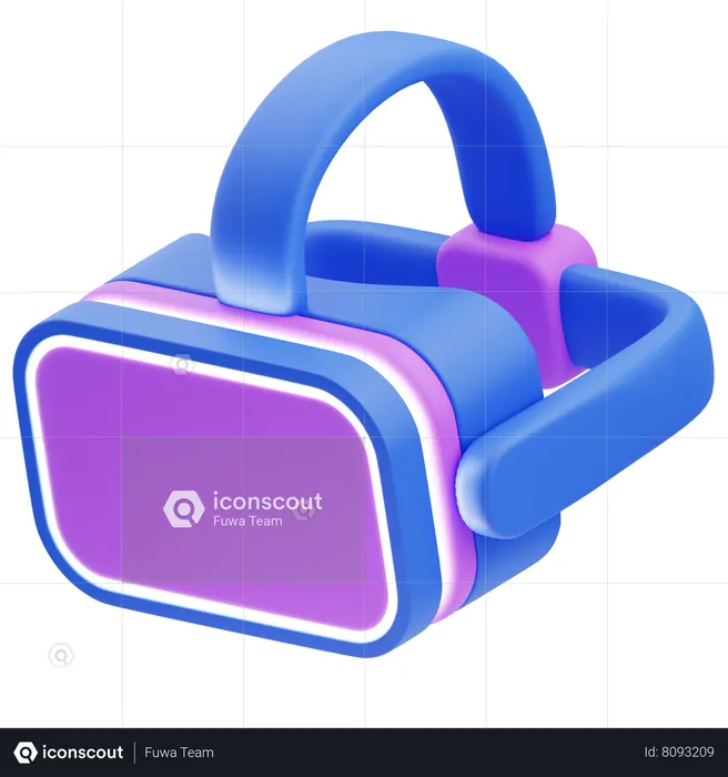 Vr Glasses  3D Icon