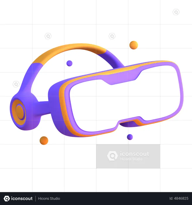 Vr Glasses  3D Icon