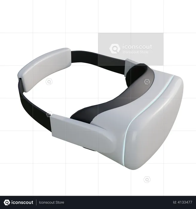 Vr Glasses  3D Illustration