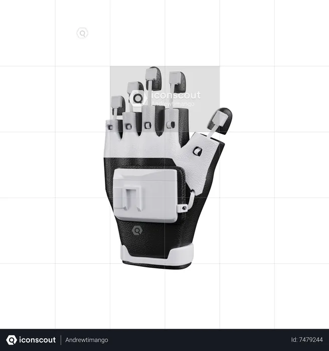 Vr Gloves  3D Icon