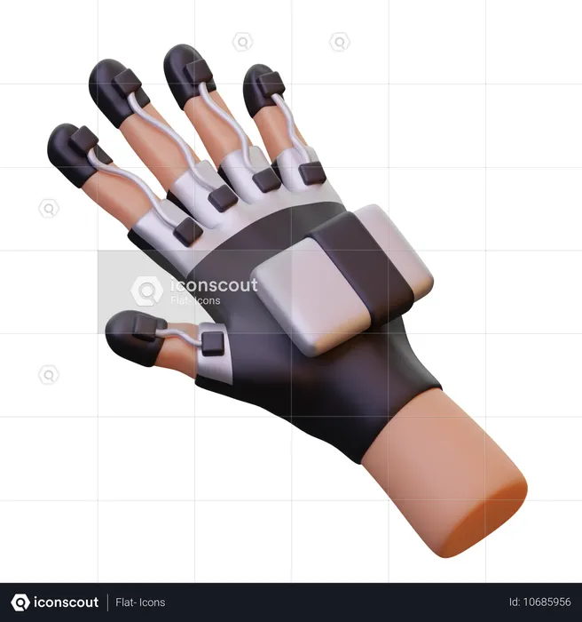 Vr Gloves  3D Icon