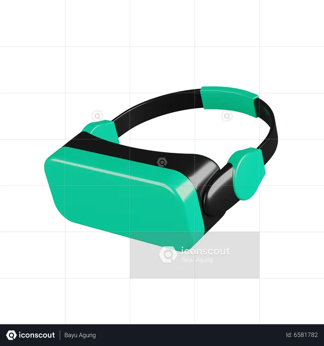 Vr Headset  3D Icon