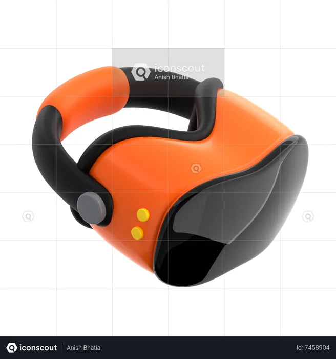 VR Headset  3D Icon