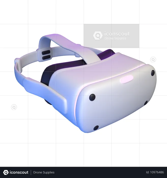 Vr Headset  3D Icon