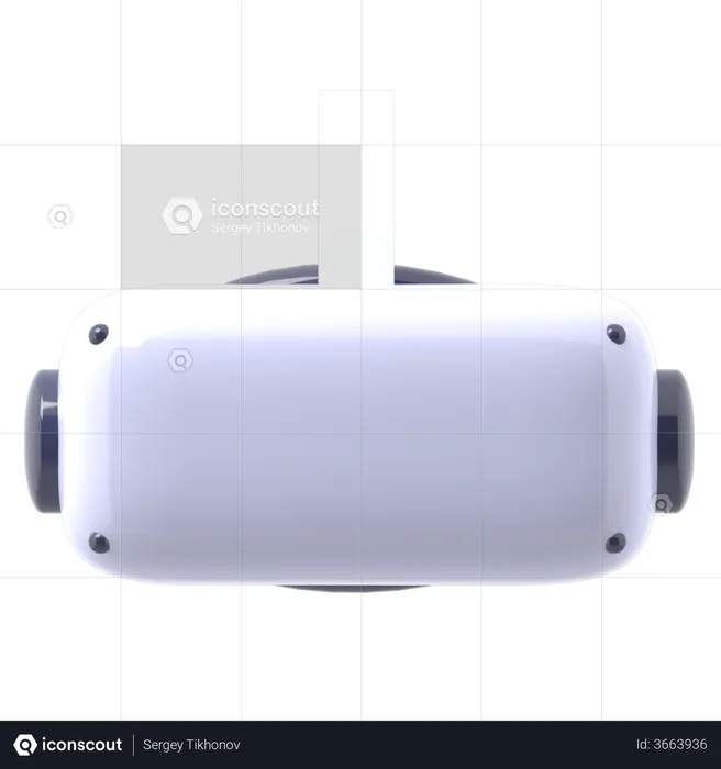 Vr Headset  3D Illustration