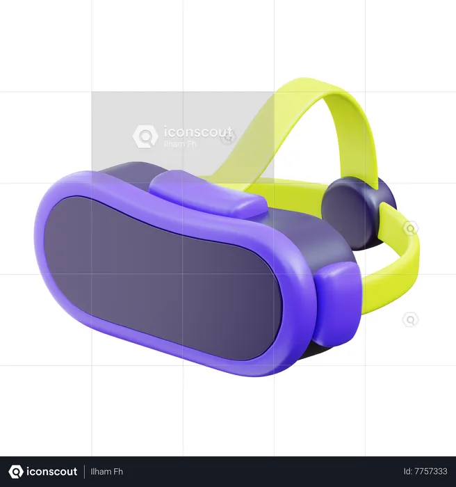 VR headset  3D Icon