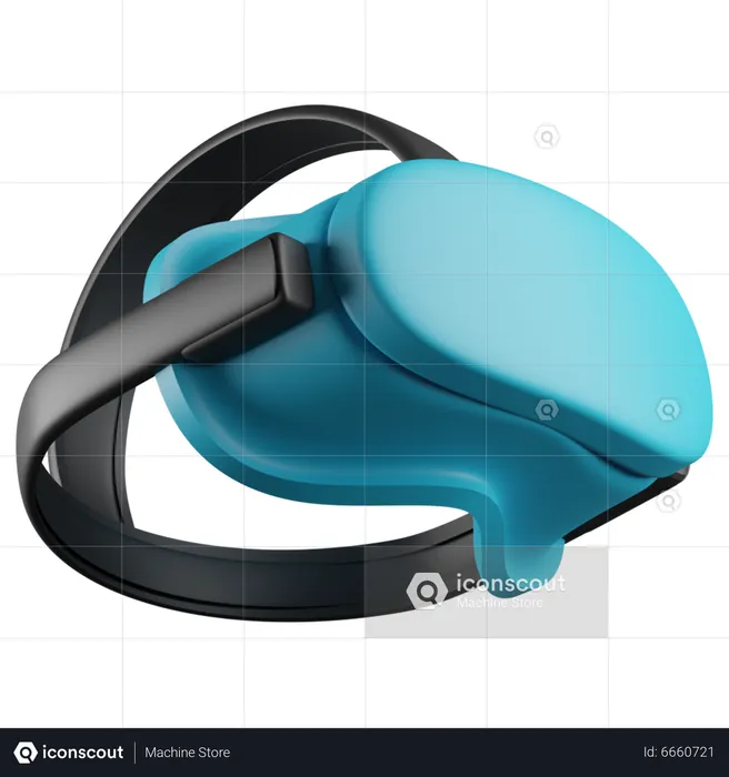 Vr Oculus  3D Icon