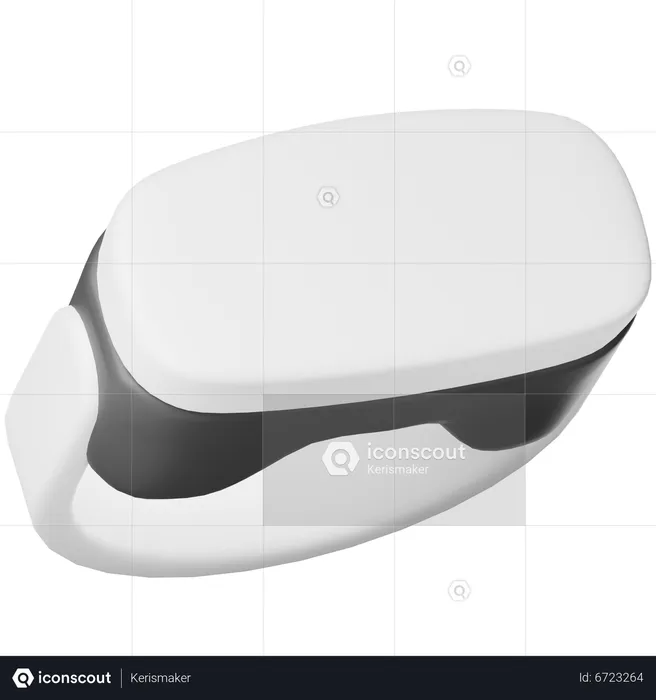 VR Oculus  3D Icon