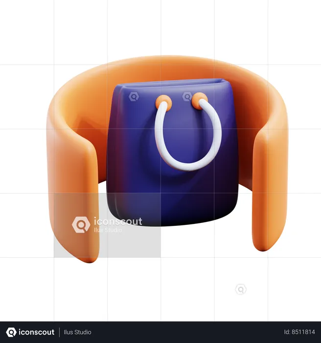 Vr Shooping  3D Icon