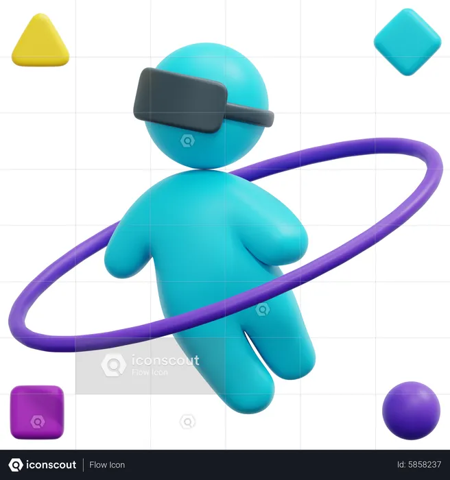 Vr Space  3D Icon