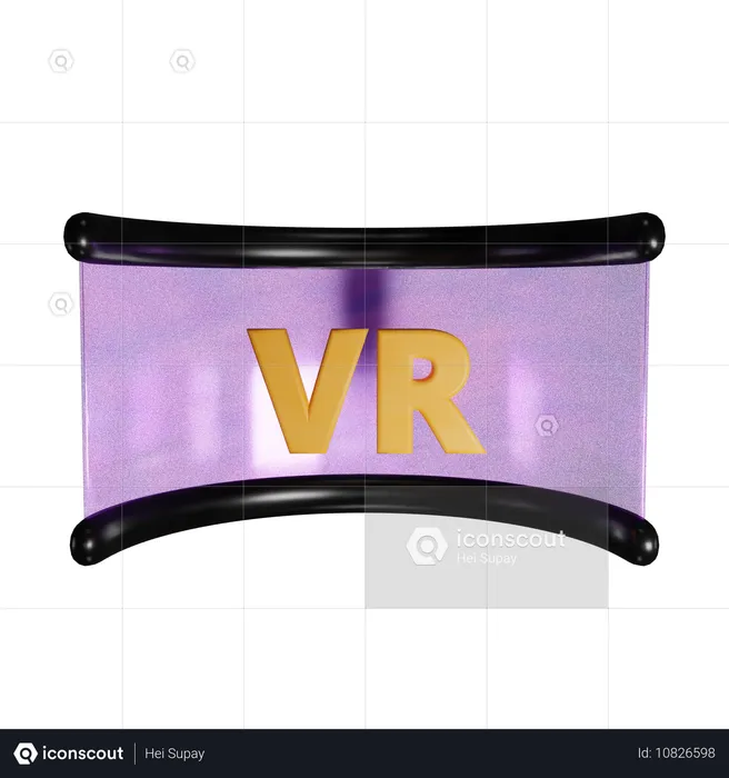 Vr View  3D Icon