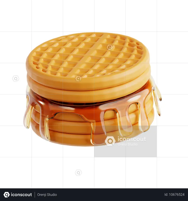 Waffels  3D Icon