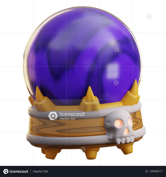 Wahrsagerball  3D Icon