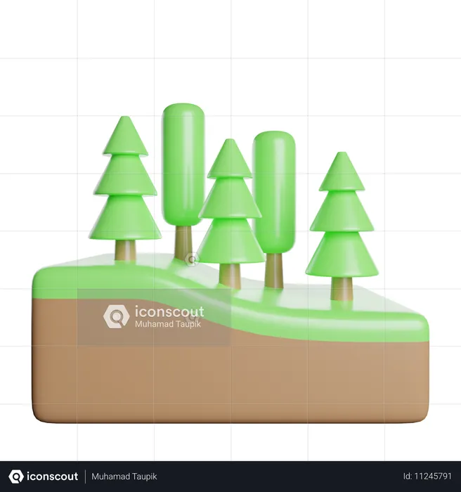 Wald  3D Icon