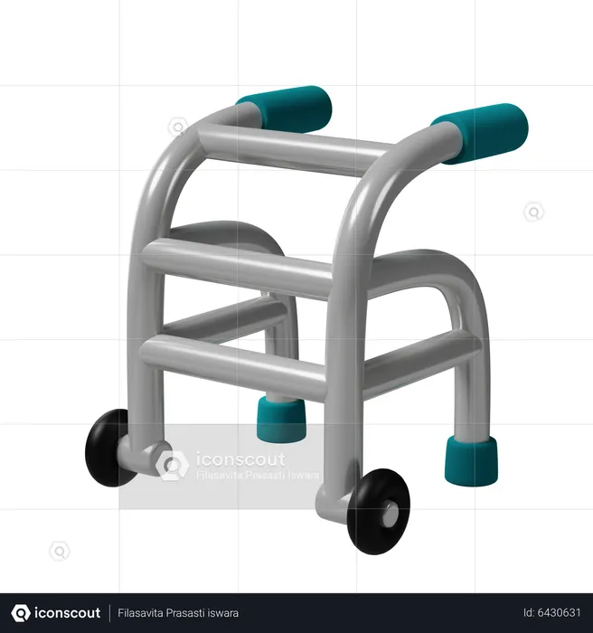 Walker  3D Icon