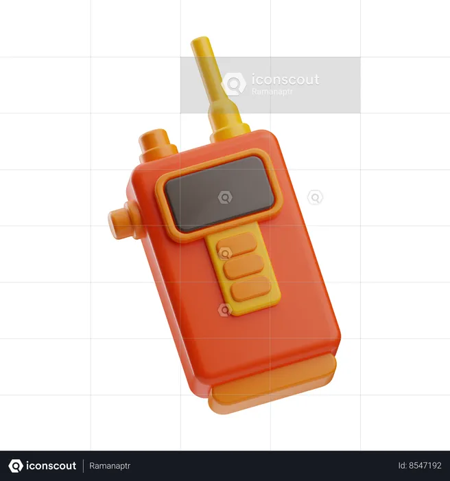 Walkie-talkies  3D Icon