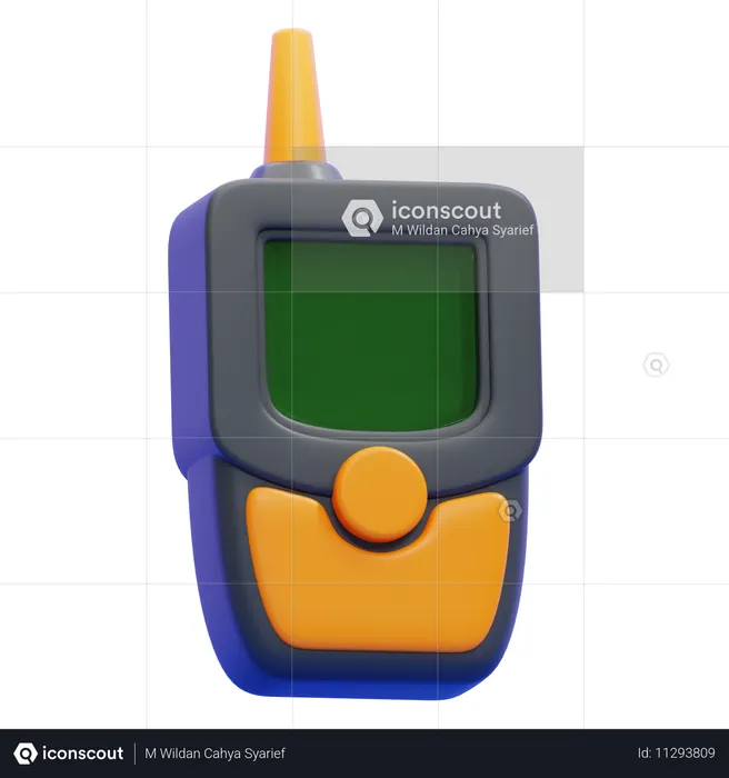 Walkie-talkies  3D Icon