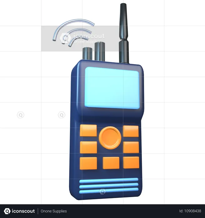 Walkie-Talkies  3D Icon