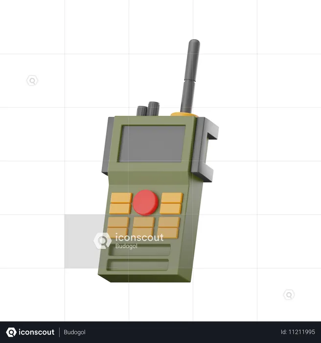 Walkie-talkies  3D Icon