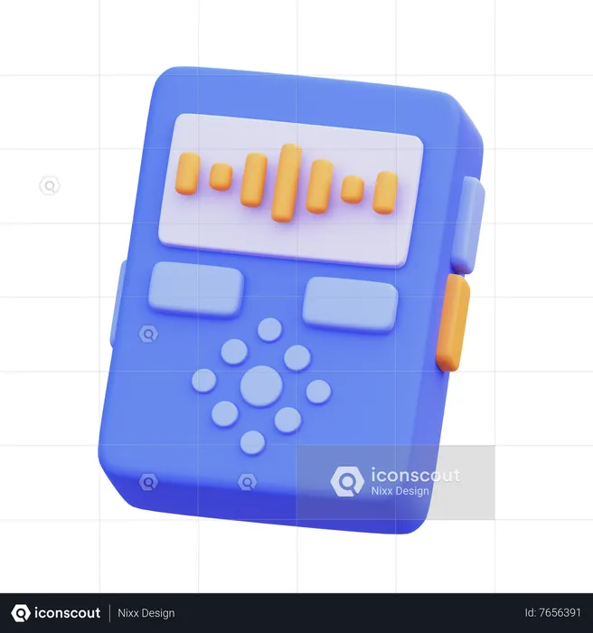 Walkie Talkie  3D Icon