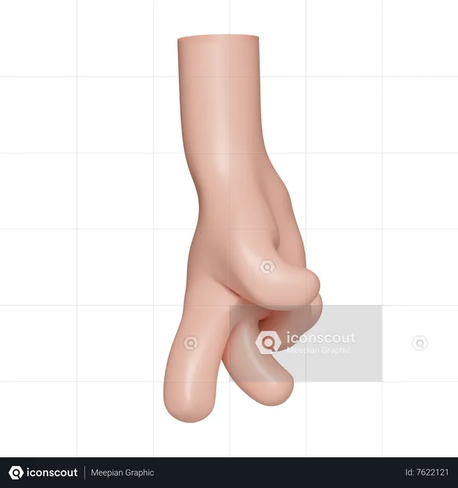 Walking Gesture Emoji 3D Icon