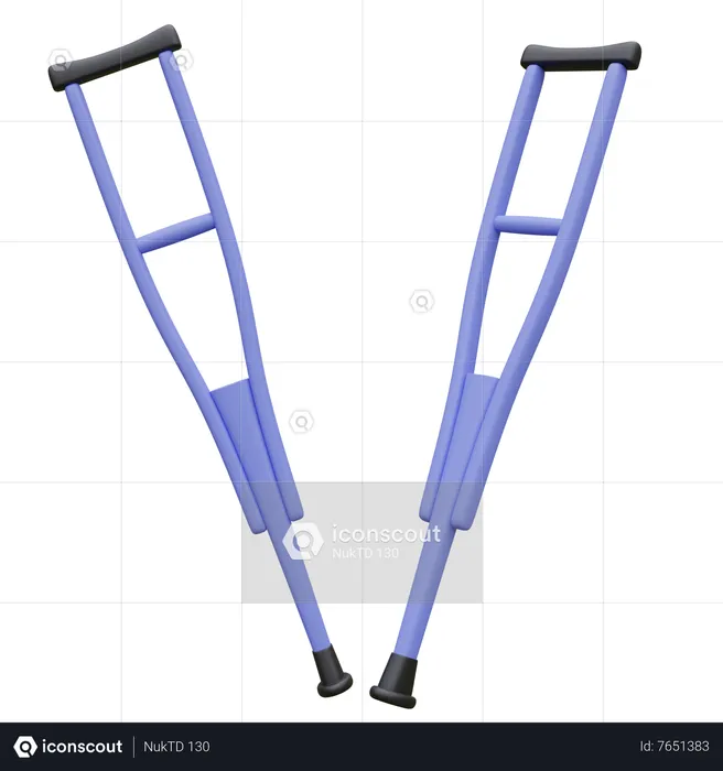 Walking Stick  3D Icon
