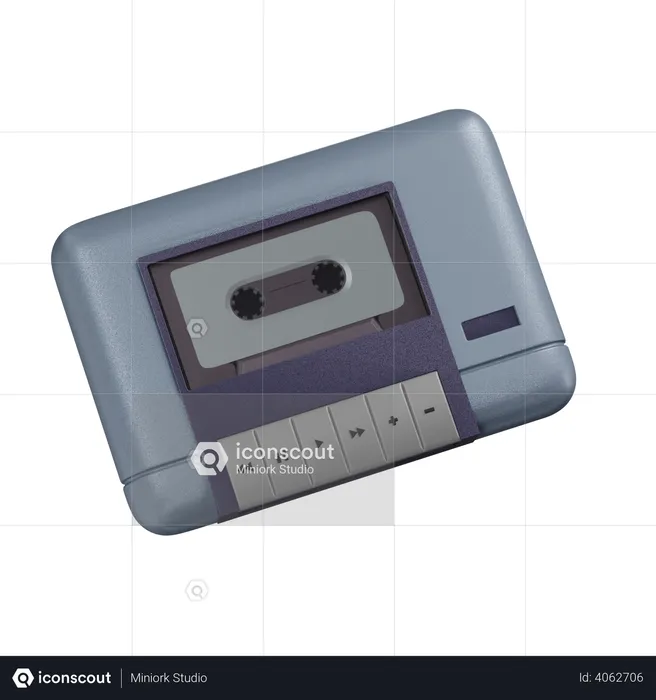 Walkman  3D Illustration