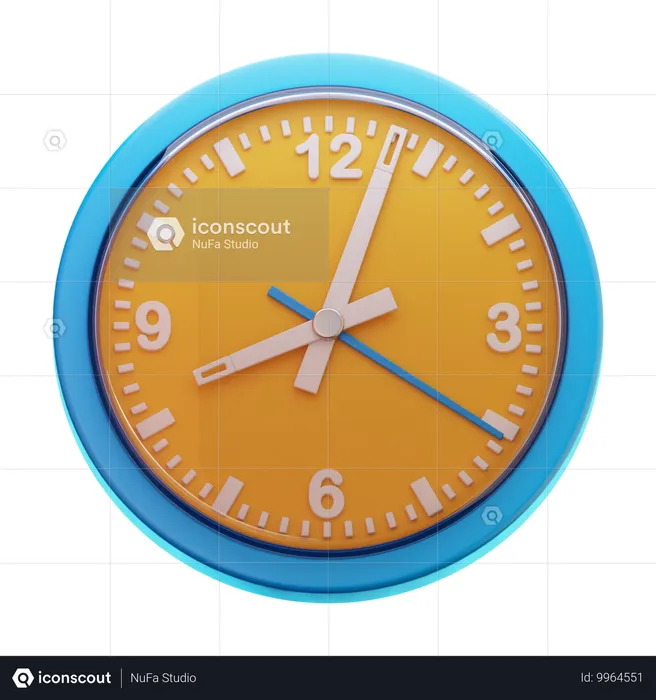 WALL CLOCK  3D Icon