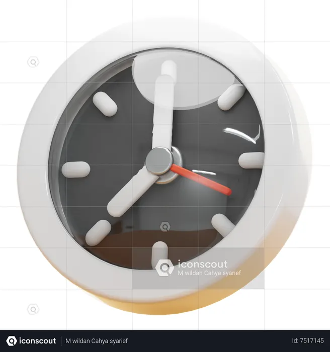 WALL CLOCK  3D Icon