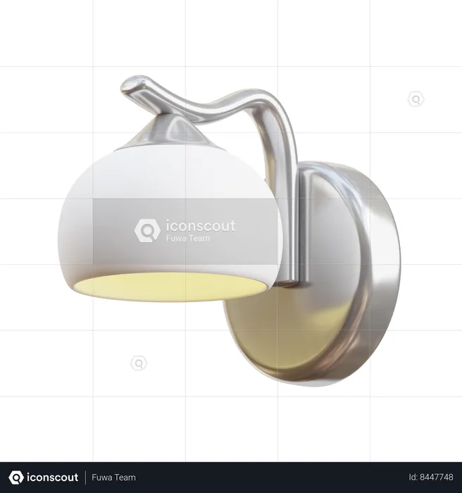 Wall lamp  3D Icon