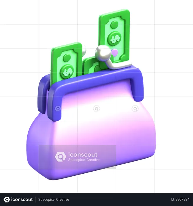 Wallet  3D Icon