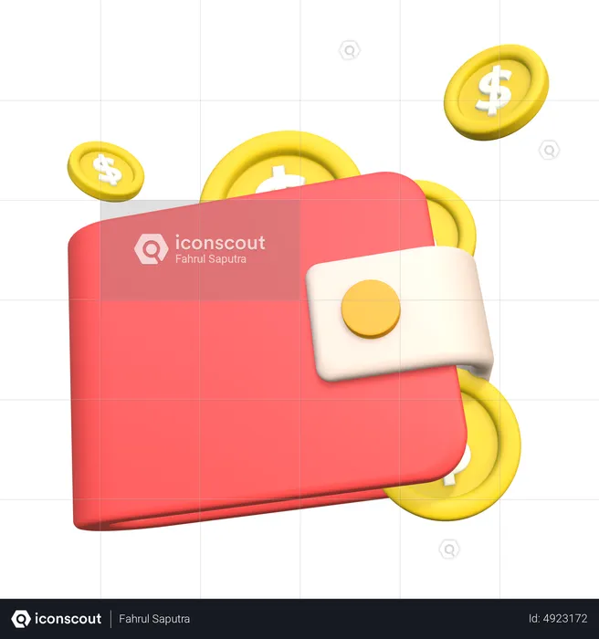 Wallet  3D Icon