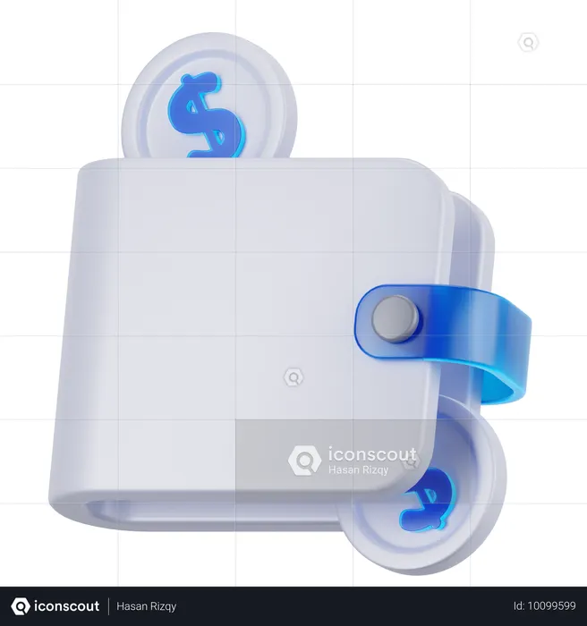 Wallet  3D Icon