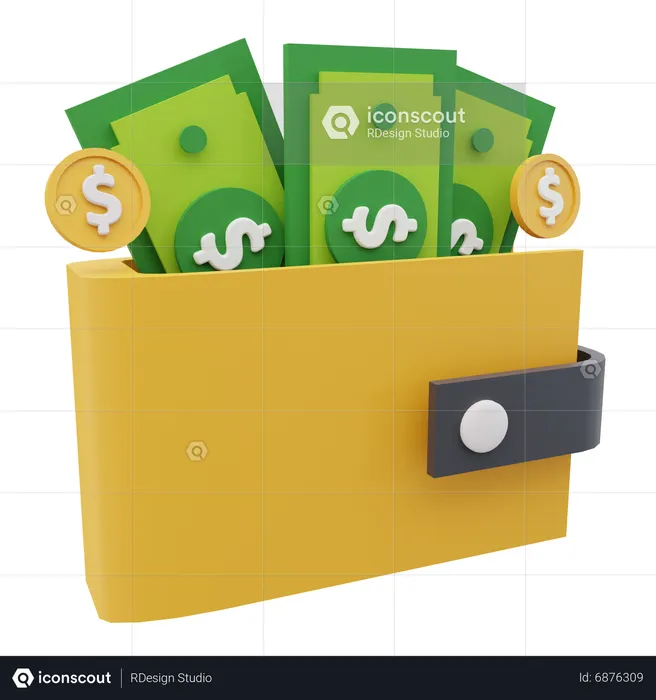 Wallet  3D Icon