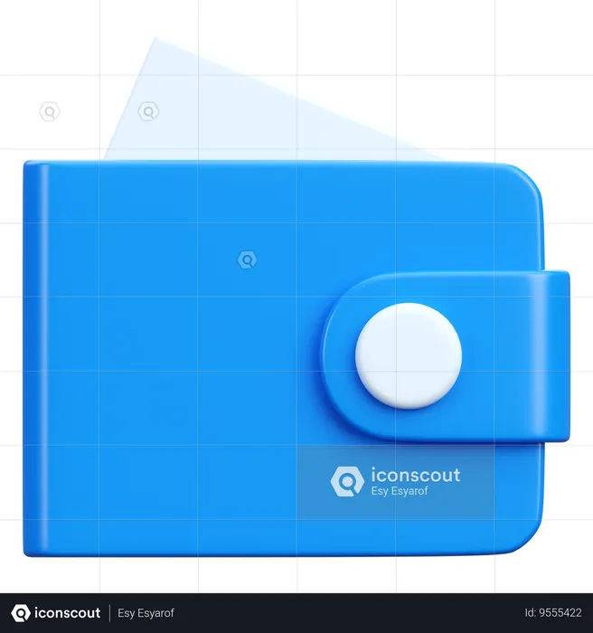 Wallet  3D Icon