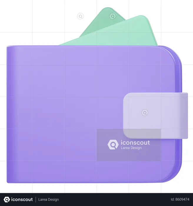 Wallet  3D Icon