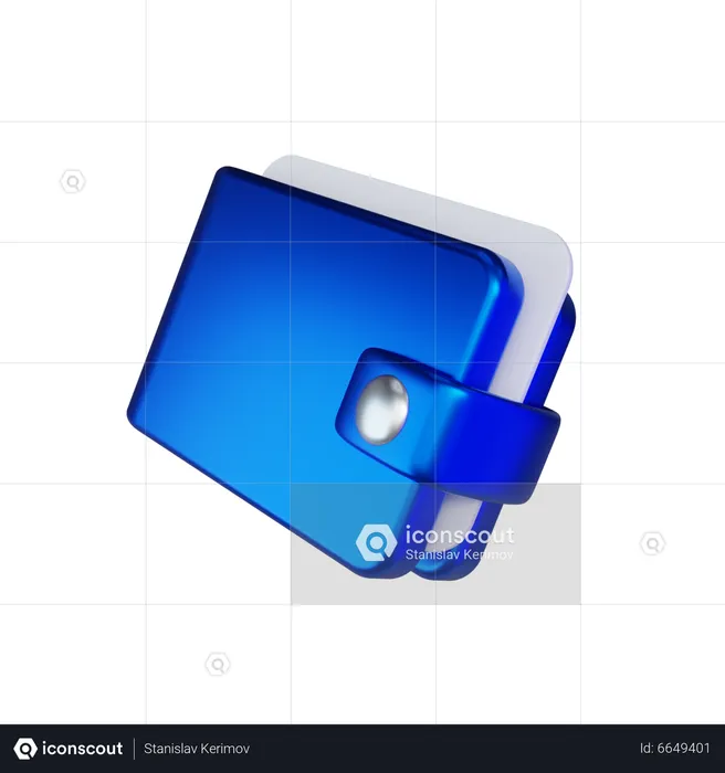 Wallet  3D Icon