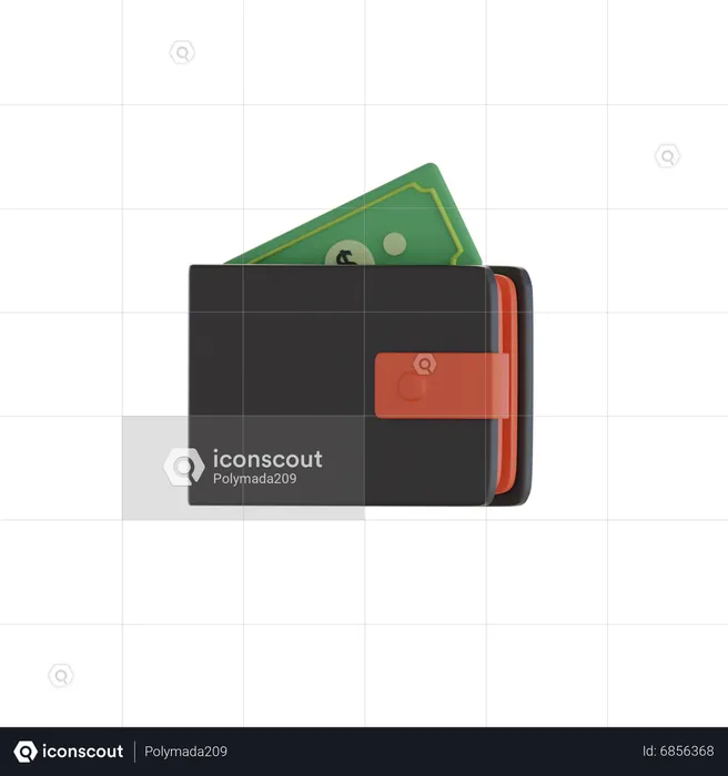 Wallet  3D Icon