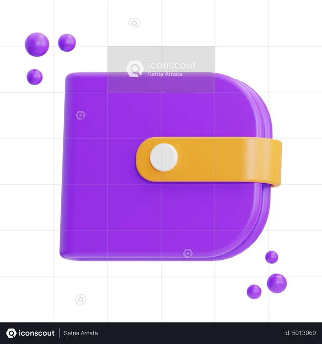 Wallet  3D Icon