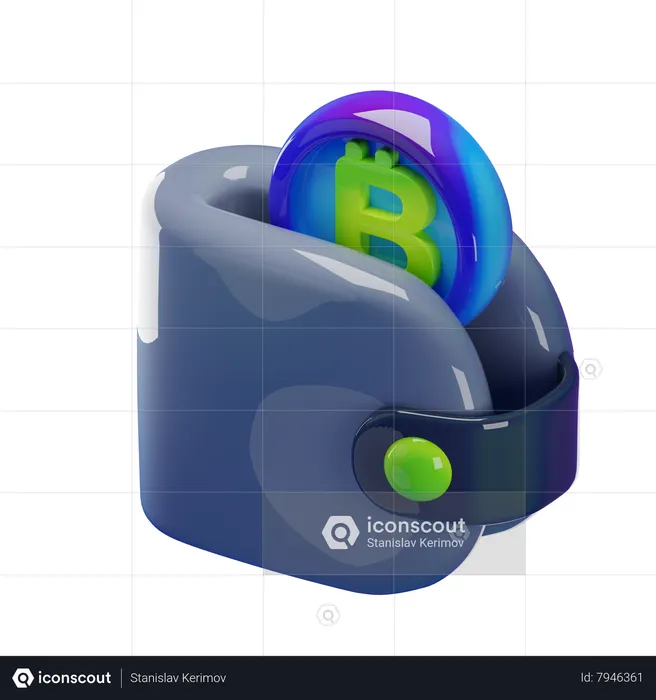 Wallet  3D Icon