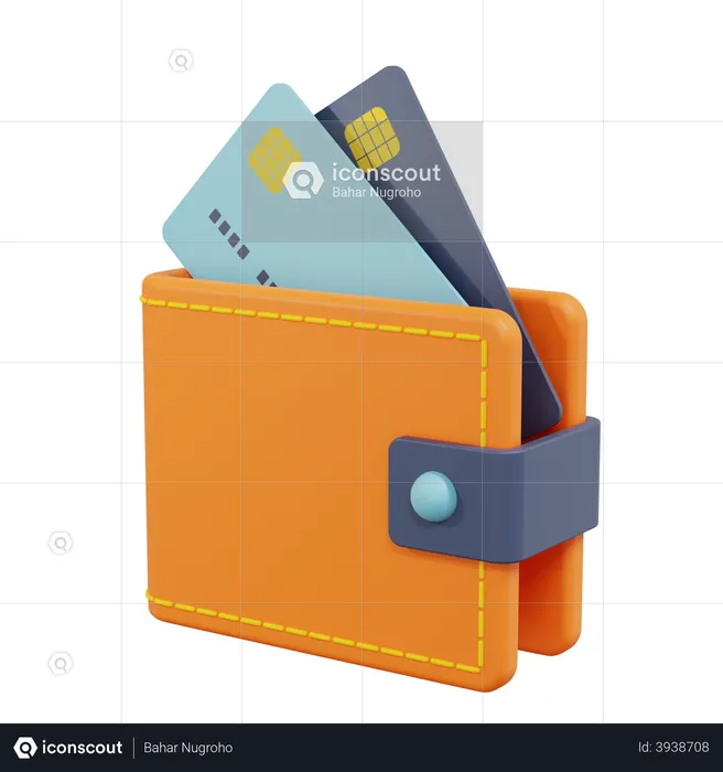 Wallet  3D Illustration